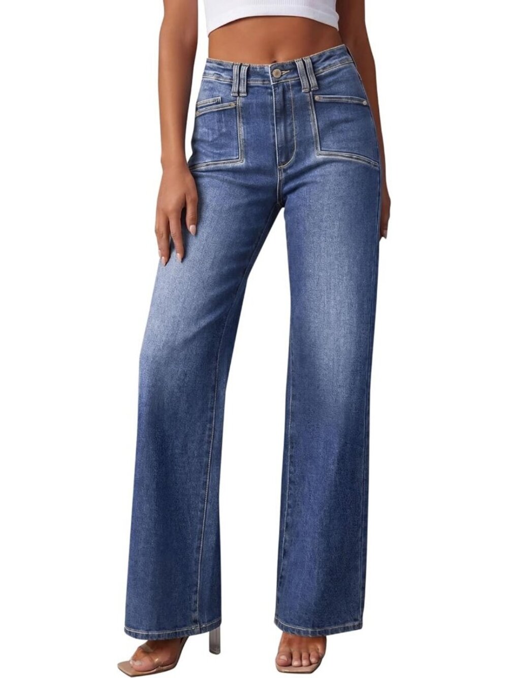 Trendy High Waisted Wide Leg Jeans for Women - 2026 Fashion Must-Have